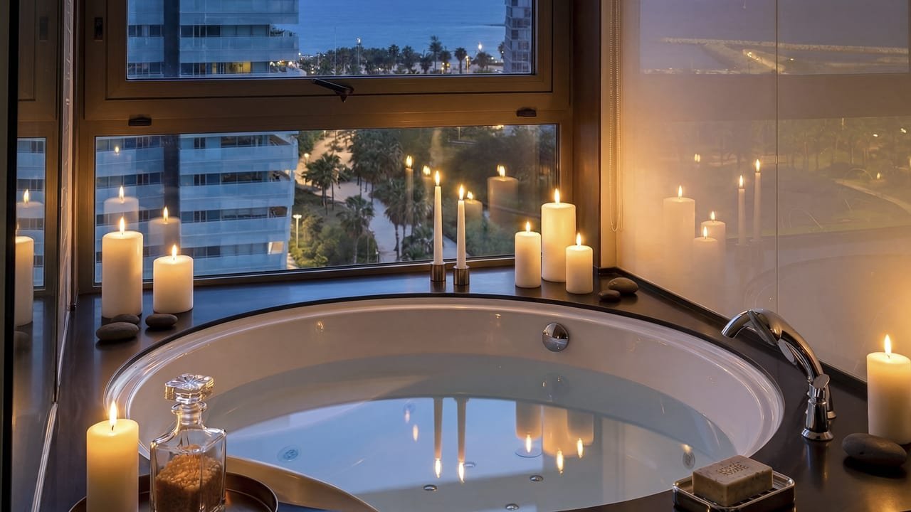Arquitectura interior en un piso de lujo en Barcelona — imagen 2 de 9