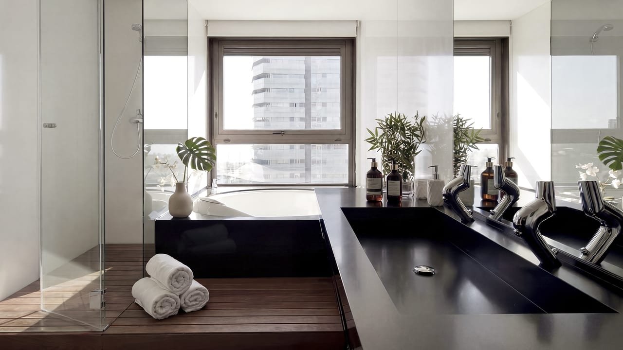Arquitectura interior en un piso de lujo en Barcelona — imagen 3 de 9