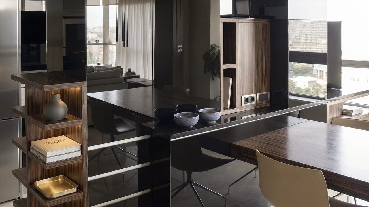 Arquitectura interior en un piso de lujo en Barcelona — imagen 6 de 9