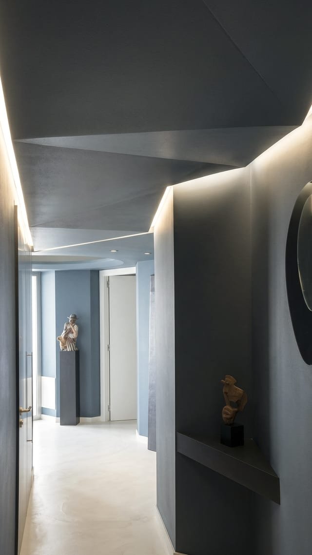 Arquitectura interior en un piso de lujo en Barcelona — imagen 7 de 9